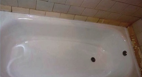 Реставрация ванны жидким акрилом | Горняк