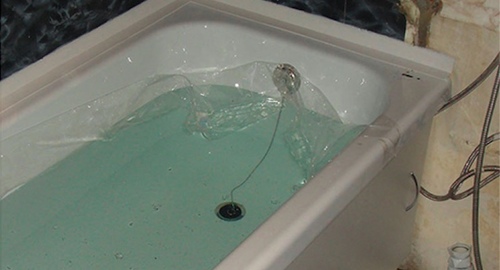 Установкой акрилового вкладыша | Горняк